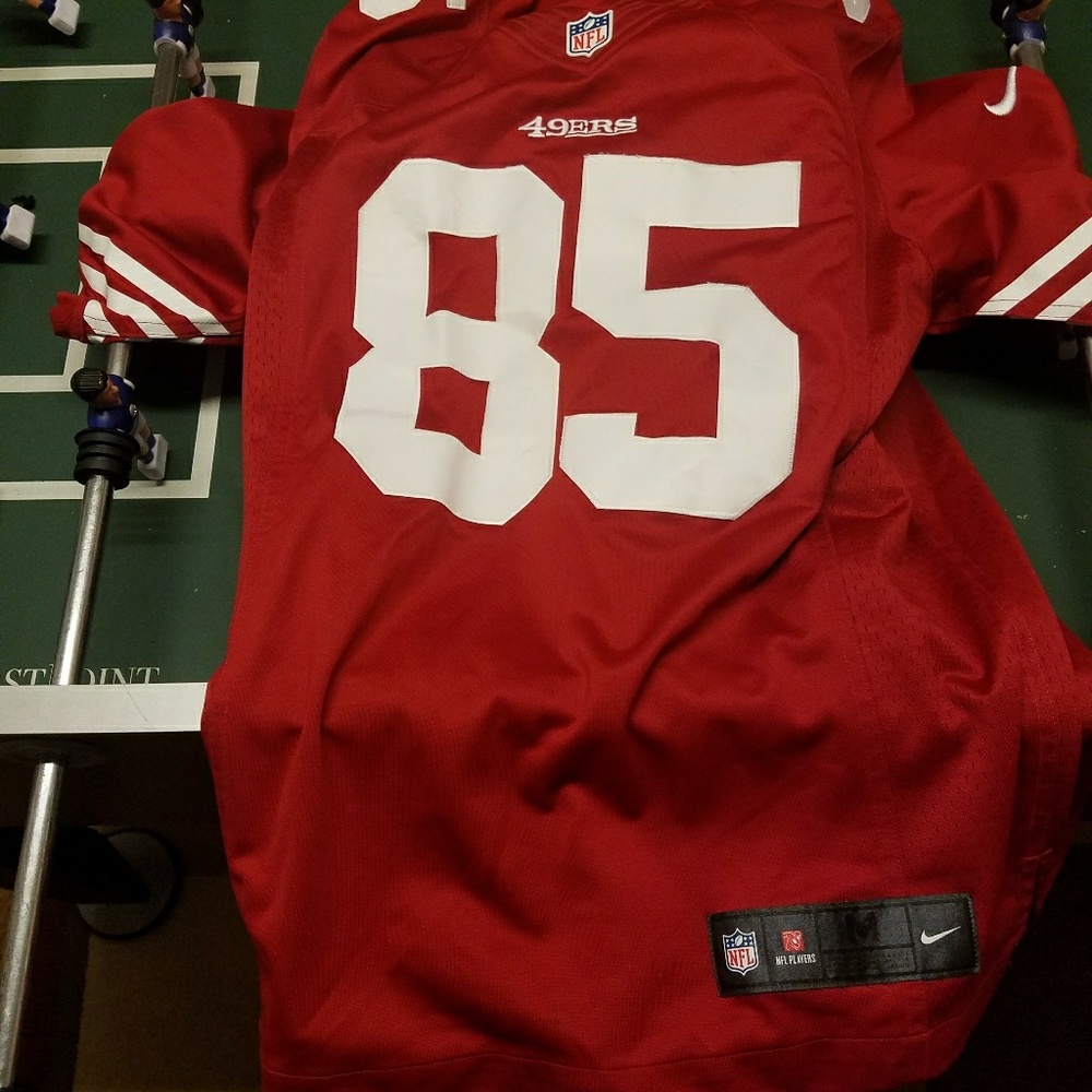 49ers Vernon Davis Jersey